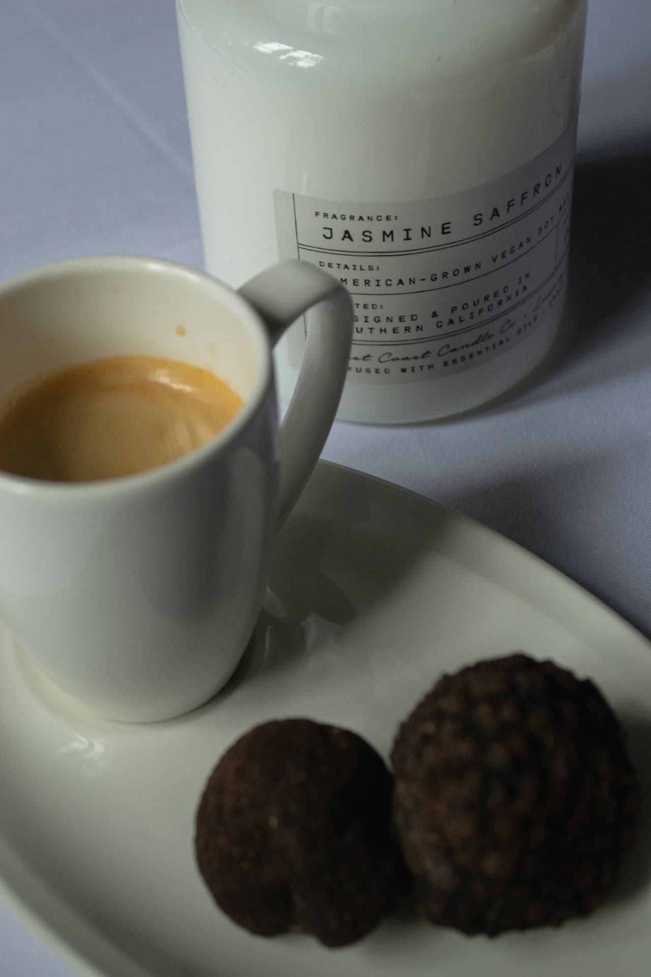 Espresso and chocolates